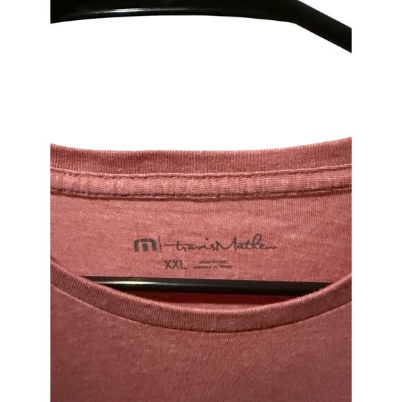 TravisMathew “With a Shot” Graphic T-Shirt – Pink – Men’s Size XXL - Picture 4 of 4